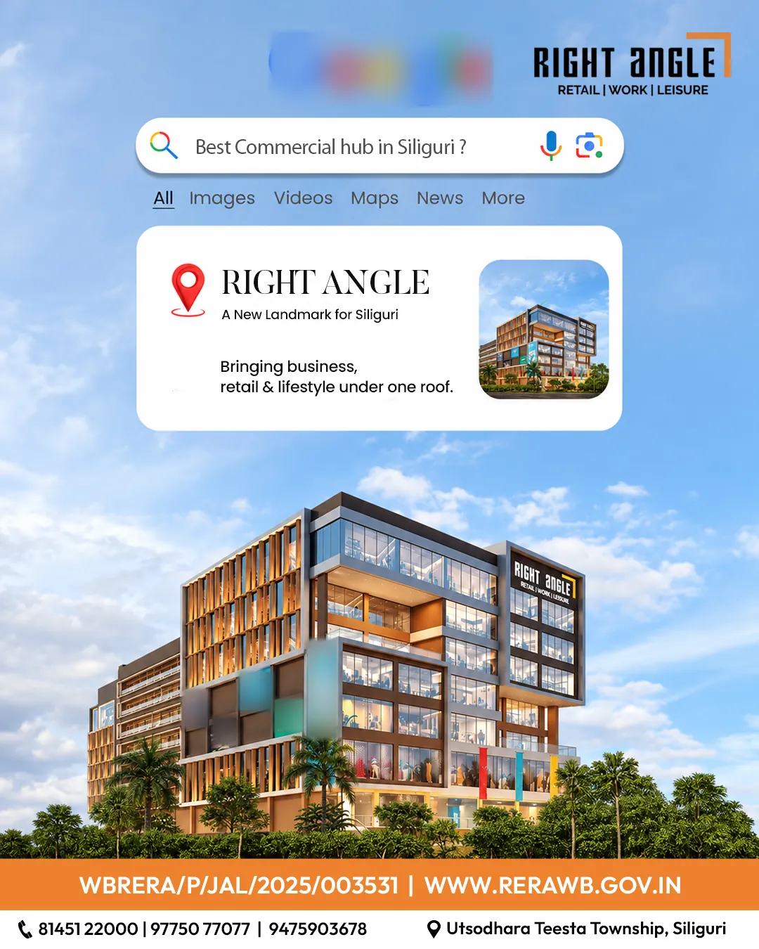 Right Angle, a new landmark for Siliguri